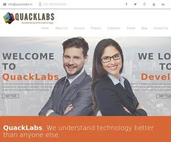 Quacklabs.in(QuackLabs Technologies) Screenshot