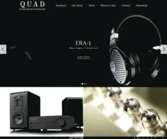 Quad-Hifi.co.uk(Quad) Screenshot