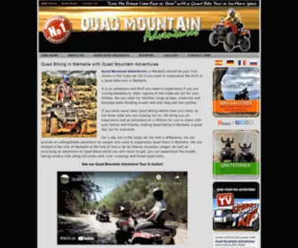 Quad-Mountain-Adventures.com(Quad Biking in Marbella with Quad Mountain Adventures) Screenshot