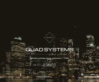 Quad-SYstems.com(Treble theme) Screenshot
