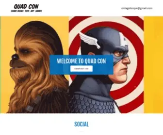 Quadcitycon.com(QuadCon) Screenshot