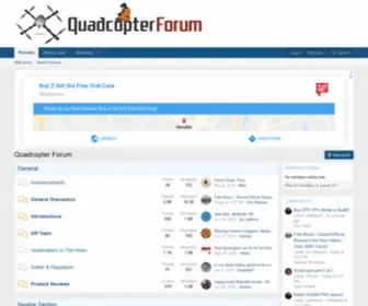 Quadcopterforum.com(Quadcopter Forum) Screenshot