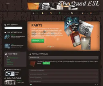 Quadesl.org(The Quad ESL) Screenshot