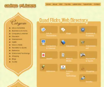 Quadflicks.com(Quad Flicks Web Directory) Screenshot