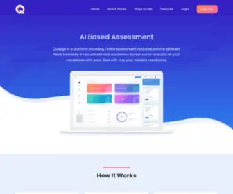 Quadge.com(Online Assessment Platform) Screenshot