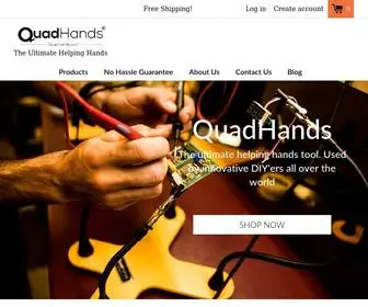 Quadhands.com(QuadHands®) Screenshot