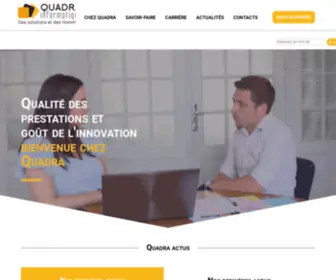 Quadra-Informatique.fr(Quadra Informatique) Screenshot