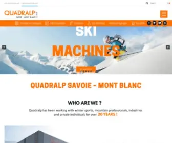 Quadralp.net(Sèche chaussures) Screenshot