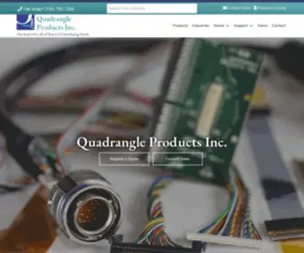 Quadrangleproducts.com(Quadrangle Products Inc) Screenshot