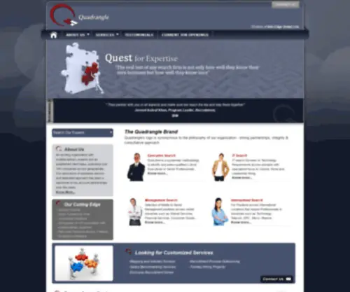 Quadranglesearch.com(Quadrangle) Screenshot