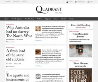 Quadrant.org.au(Quadrant Online) Screenshot