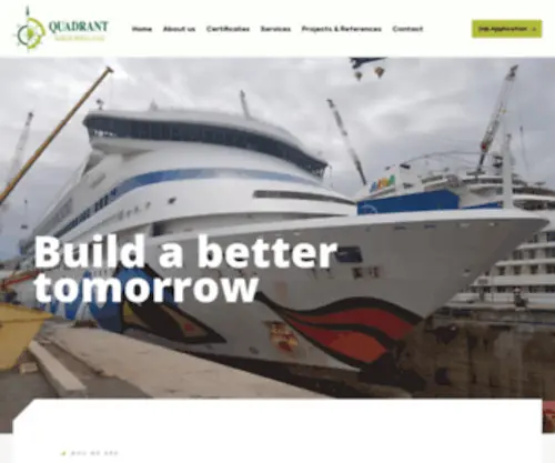 Quadrant.pl(Quadrant Marine Consultancy) Screenshot