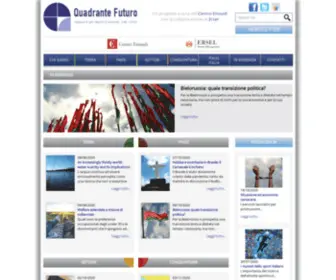 Quadrantefuturo.it(Quadrante Futuro) Screenshot