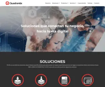 Quadrantix.com(QDX Soluciones) Screenshot