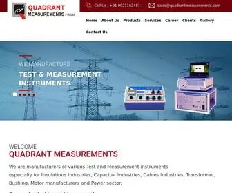 Quadrantmeasurements.com(Quadrant Measurements) Screenshot