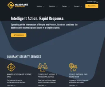 Quadrantsec.com(Quadrant Information Security) Screenshot