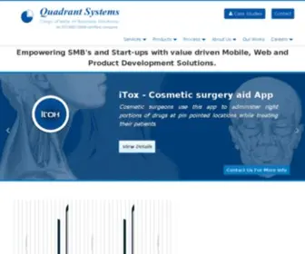 Quadrantsystems.com(Quadrant Systems) Screenshot