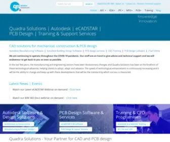 Quadrasol.co.uk(Quadra Solutions) Screenshot