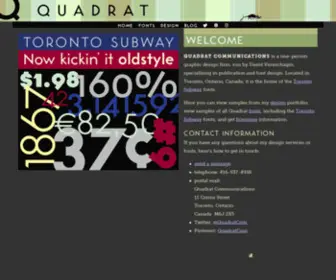 Quadrat.com(Quadrat Communications) Screenshot