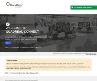 Quadrealconnect.com(Home  ) Screenshot