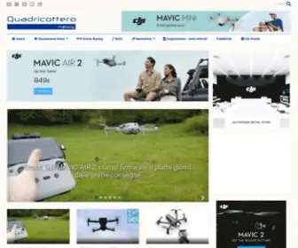 Quadricottero.com(LE notizie sui Droni) Screenshot