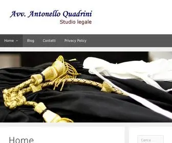 Quadrini.it(Studio legale) Screenshot