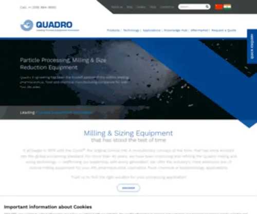 Quadro.com(Quadro Engineering) Screenshot