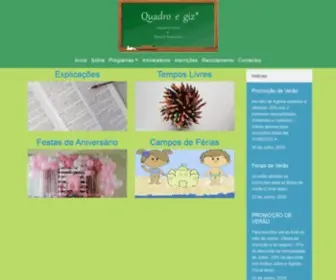 Quadrogiz.pt(Quadro e Giz) Screenshot