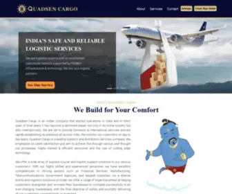 Quadsencargo.com(Quadsen Airways & Cargo Quadsen Airways & Cargo) Screenshot