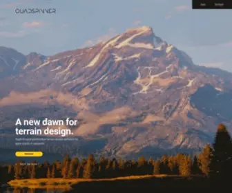 Quadspinner.com(QuadSpinner Gaea) Screenshot