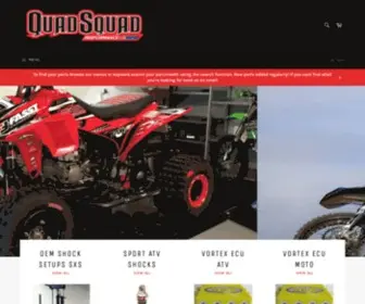 Quadsquad.com.au(Powersports Performance Parts and Services) Screenshot