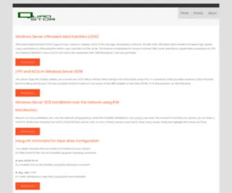 Quadstor.org(Quadstor) Screenshot