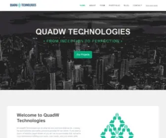 Quadwtech.com(QuadW International) Screenshot