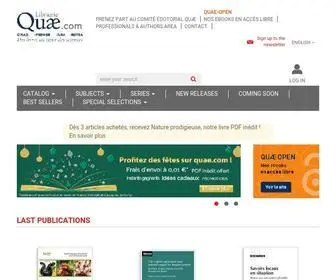 Quae.com(Librairie Quae) Screenshot