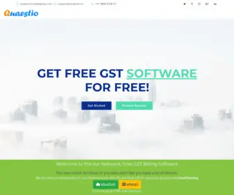 Quaestio.in(Free GST Billing Software) Screenshot