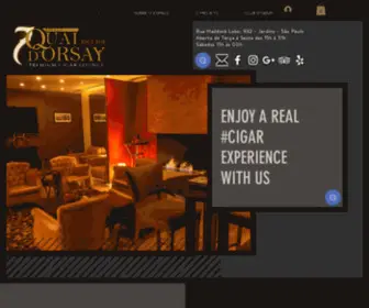 Quaidorsay.com.br(Espaço Quai D'Orsay Tabacaria) Screenshot