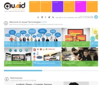 Quaidtech.com(Quaid Technologies) Screenshot