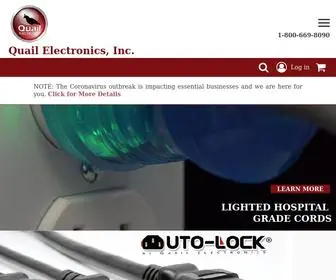 Quail.com(Quail Electronics Inc. &reg) Screenshot