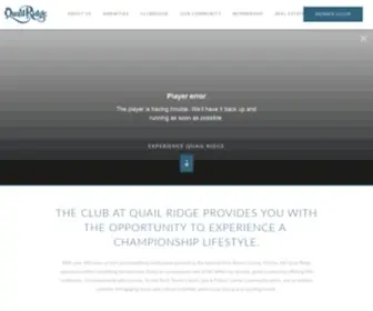 Quailridgecc.com(Public Home) Screenshot