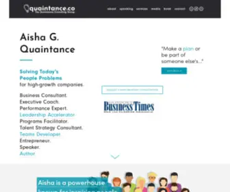 Quaintance.co(The Quaintance Consulting Group) Screenshot