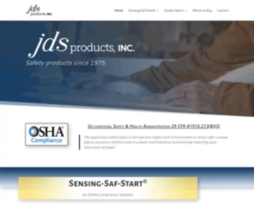 Quakealarm.com(JDS Products) Screenshot