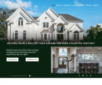 Quakercustomhomes.com(Quakercustomhomes) Screenshot