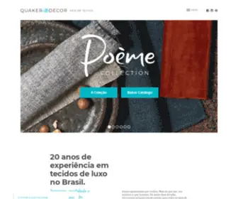 Quakerdecor.com.br(Quaker Decor) Screenshot