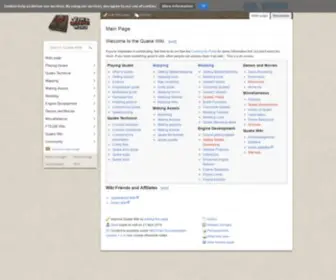 Quakewiki.org(Quake Wiki) Screenshot