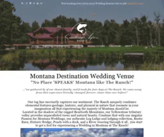 Quakingaspenranch.com(Montana Wedding Venue) Screenshot