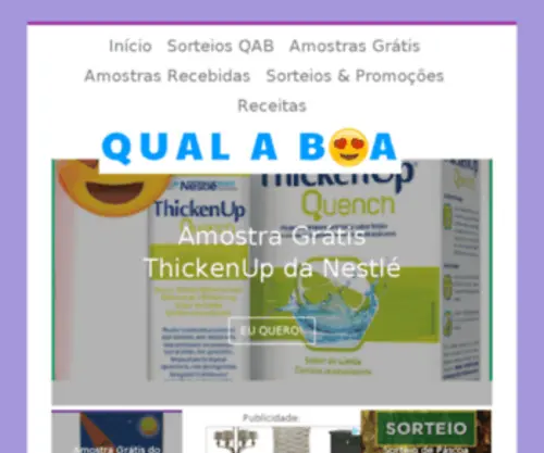 Qualaboa.net(Qual a boa) Screenshot