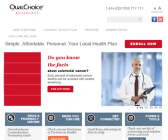 Qualchoiceadvantage.com(Choose a memorable domain name. Professional) Screenshot