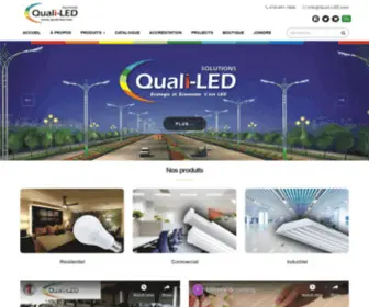 Quali-Led.ca(Quali Led) Screenshot