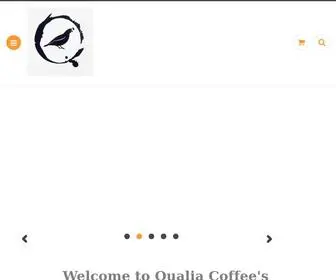 Qualiacoffeeroasters.com(Qualia Coffee Roasters) Screenshot