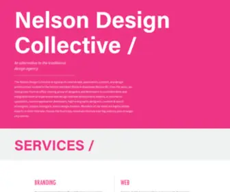 Qualiacollective.com(Nelson Design Collective) Screenshot